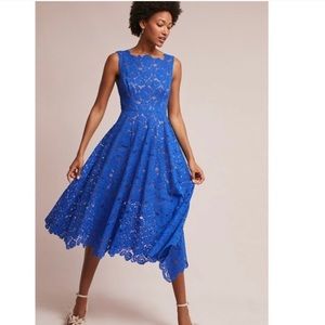 Anthropologie Cerulean Sky Dress new